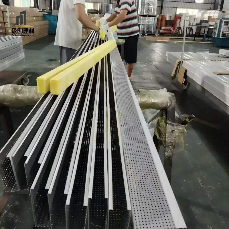 Perforated Aluminum Baffle Ceiling